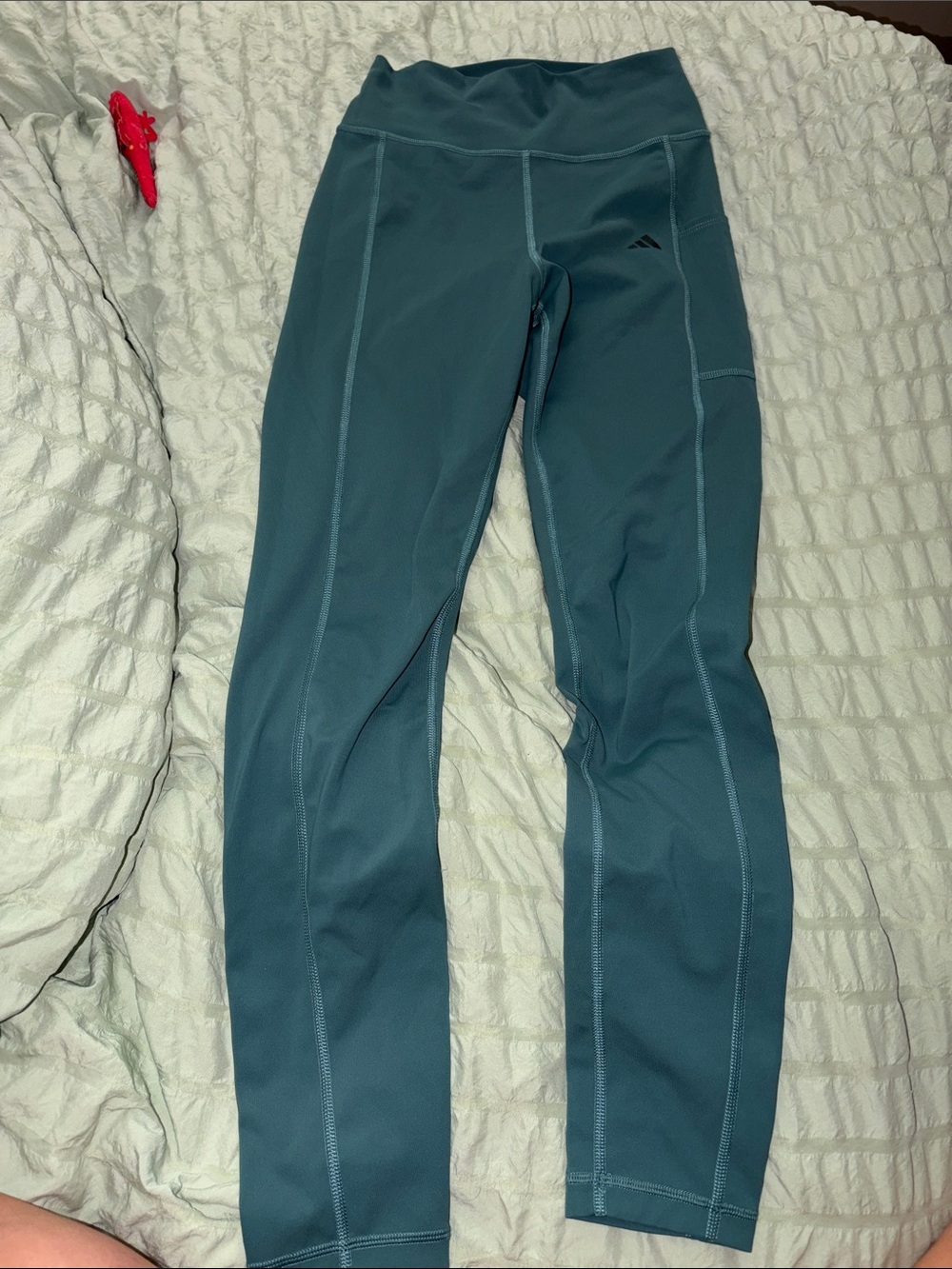 adidas Teal High-Rise Performance Leggings